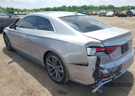 2018 Audi S5 3.0T Premium Plus из США, поврежденный, VIN WAUR4AF59JA003136